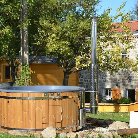 Bed & Breakfast Evasion Romantique: Terrasse Privee, Bain Norvegien, Et Table D'hotes - Bien-etre A 1h De Lyon - Fr-1-582-474 *