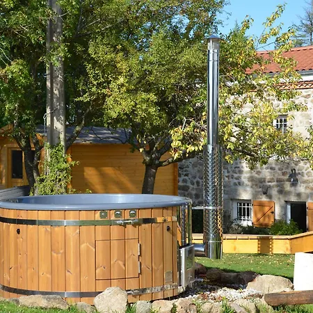Bed & Breakfast Evasion Romantique: Terrasse Privee, Bain Norvegien, Et Table D'hotes - Bien-etre A 1h De Lyon - Fr-1-582-474 Monistrol-sur-Loire